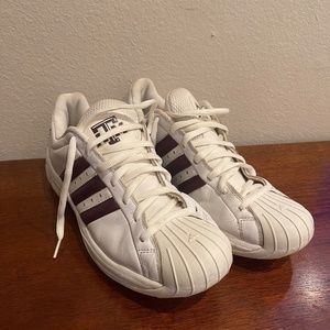 ADIDAS Texas A&M Basketball Shoes Shell Toe Adiprene Torsion